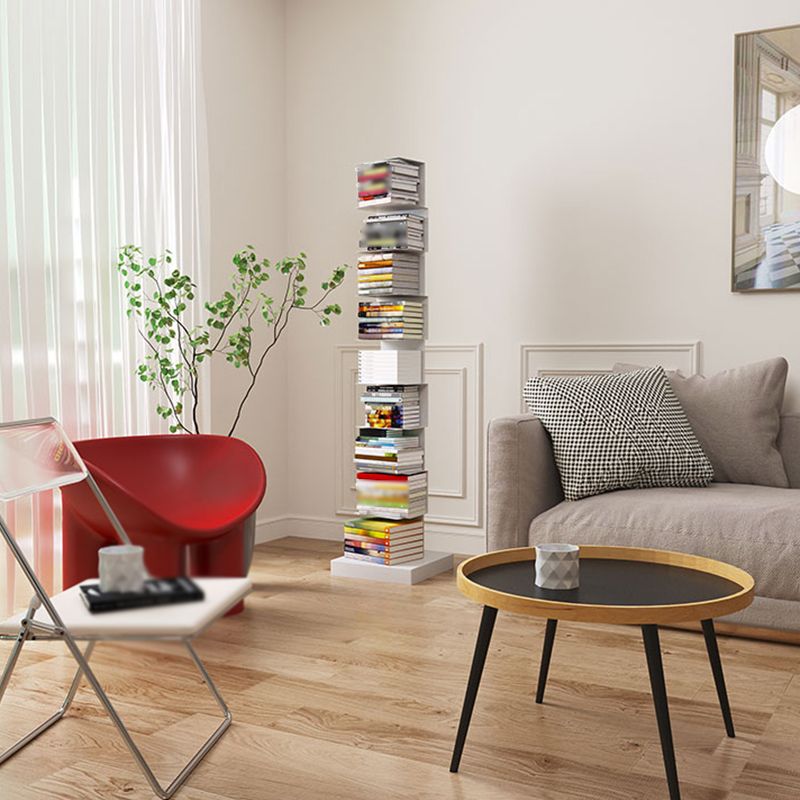 Modern Stainless Steel Bookshelf Vertical Shelf Bookcase for Study Room Clearhalo 'Bookcases' 'furn' 'furn_bookcases' 'Furniture' 'furniture_bookcases' 'kitchen' 'kitchen_bookcases' 'Living Room Furniture' 'Office Furniture' 1200x1200_abd8e4b6-1515-4095-b509-baeb91bf2b69