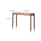 Rectangle Shape Console Table Walnut Wood Console Sofa Table for Hall