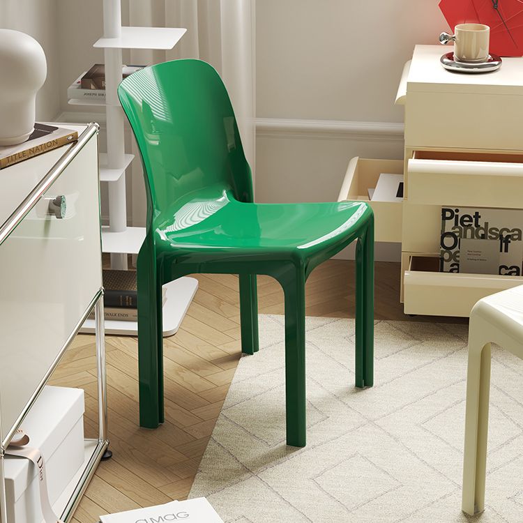 Modern Style Side Chair Plastic Dining Side Chair for Living Room