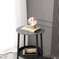Contemporary Accent Table Nightstand Antique Finish Open Storage Bed Nightstand Clearhalo 'Bedroom Furniture' 'furn' 'furn_night_stand' 'Furniture' 'night_stand' 'Nightstands' 1200x1200_abde475b-83e9-4628-aa9c-70978b60d3fa