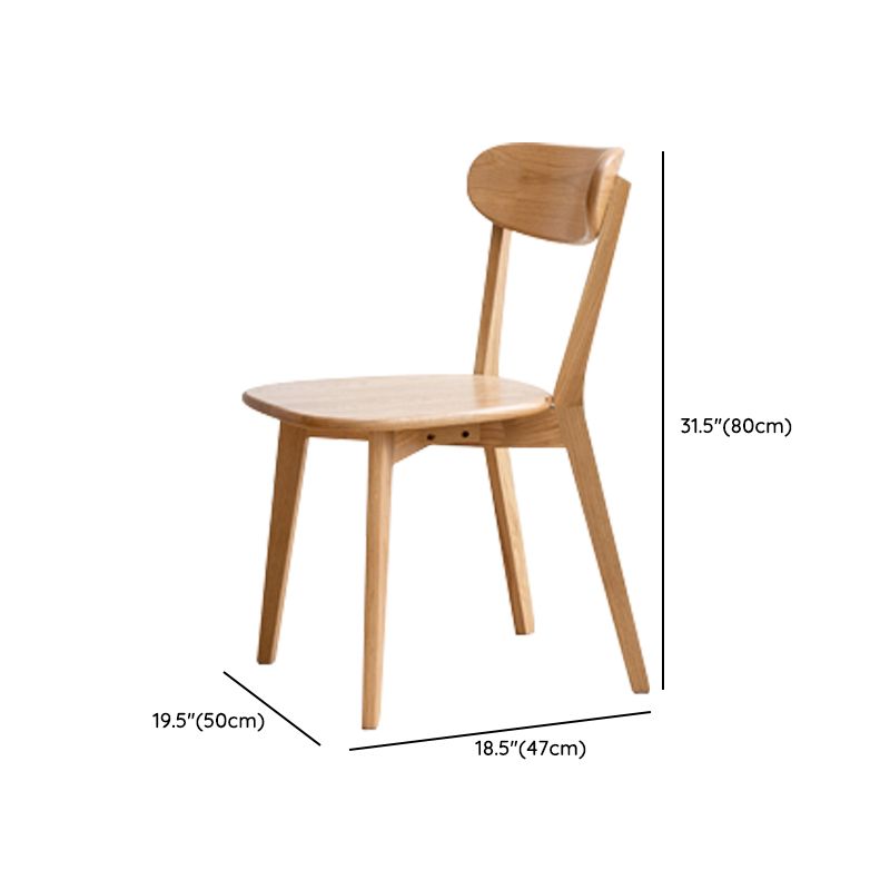 5/7 PCSソリッドウッド4脚の標準高さのディネットテーブル椅子付き