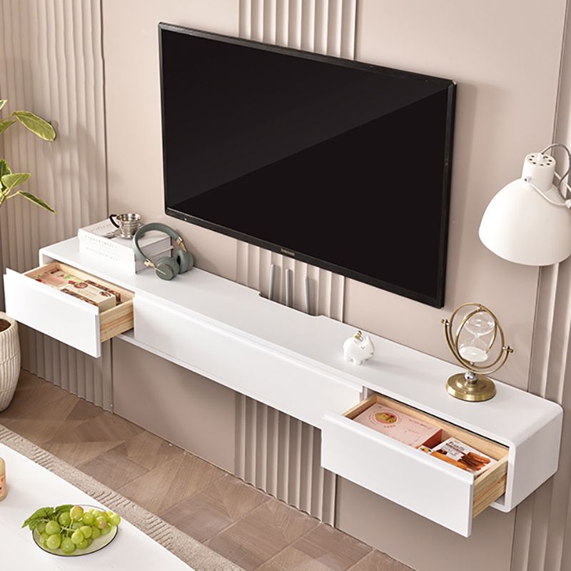 Scandinavian Wood TV Console Wall-mounted TV Media Stand with Storage for Living Room Clearhalo 'furn' 'furn_tv_stands_entertainment_centers' 'Furniture' 'Living Room Furniture' 'TV Stands & Entertainment Centers' 'TV Stands & Media Storage Furniture' 'tv_stands_entertainment_centers' 1200x1200_abe0a463-aa66-4bed-a774-e67c7c815a5b