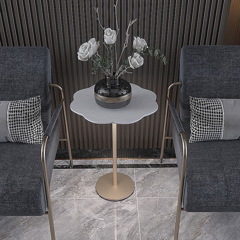 24,4 "tavolo laterale del piedistallo mentale alto nero/bianco/grigio tavolo di fascia alta a forma naturale naturale