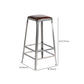 Metal Dining Stools Contemporary Armless Faux Leathe Bar Stools Clearhalo 'Bar Furniture' 'Bar Stools' 'bar_stools' 'furn' 'furn_bar_stools' 'Furniture' 'Kitchen & Dining Furniture' 1200x1200_abe4f5fd-bc3e-4fb0-bb79-9b04c7fdbd6d