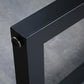 Rectangle Bar Table Sintered Stone Dining Table with Metal Base for Kitchen Clearhalo 'Bar Furniture' 'Bar Tables' 'bar_tables' 'furn' 'furn_bar_tables' 'Furniture' 'Kitchen & Dining Furniture' 1200x1200_abe867cd-c6e9-4101-a121-be6afd27c2ad
