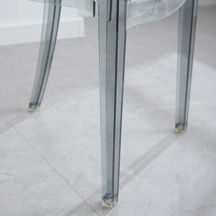 King Louis Back Chair Scandinavian Acryl Dining Kitchen Room fauteuil fauteuil