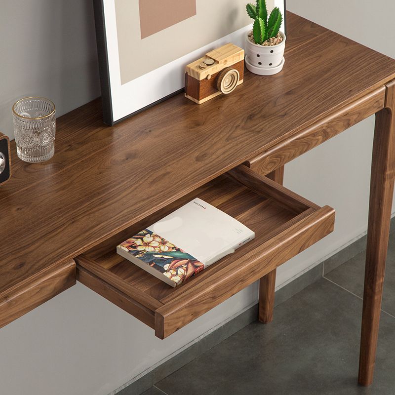 Massivholz Mitte des Jahrhunderts Moderntable in Brone-Konsole Tabelle 30 "H