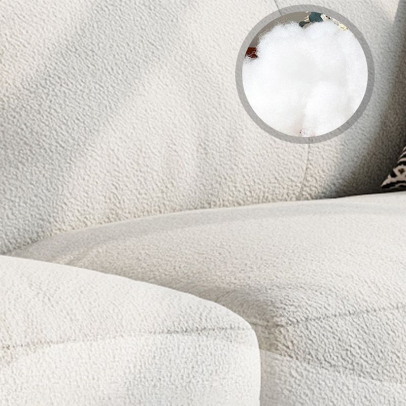 Cojines contemporáneos Sofá estacionaria del brazo de almohada estándar