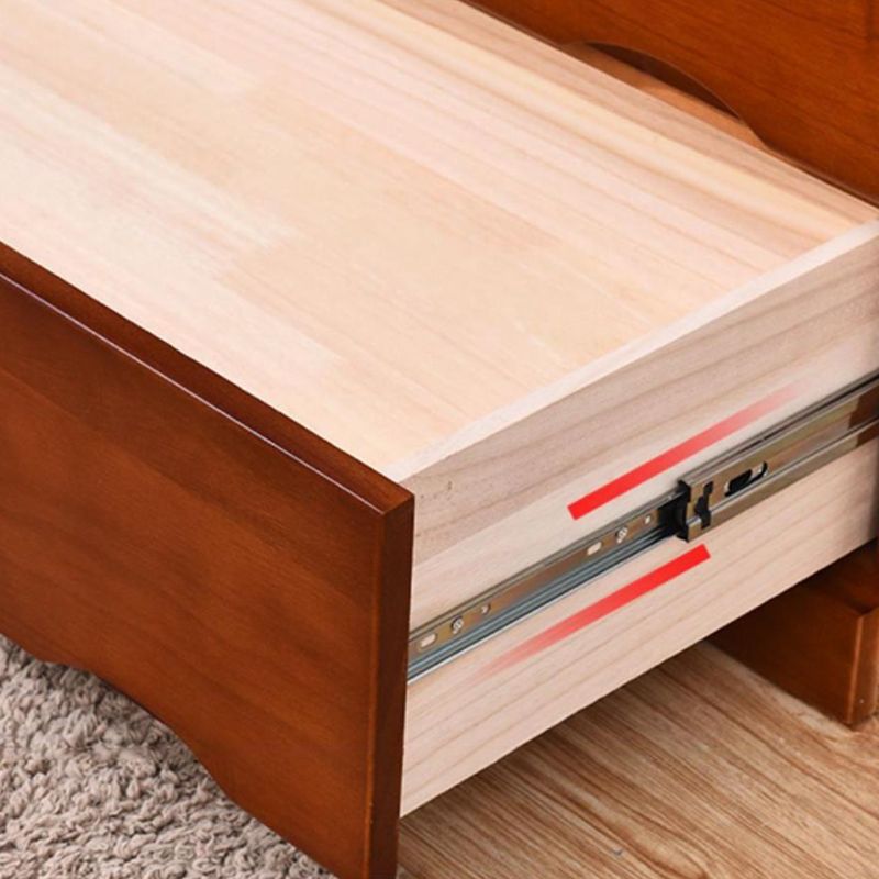 Traditional Solid Wood Storage Chest Soft-Close Drawers Bedroom Dresser