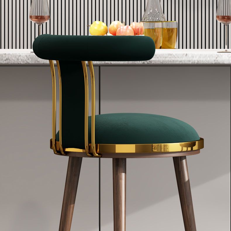 Contatore di sgabelli da barre da bar in metallo contemporaneo per il ristorante