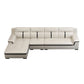 Gorgeous Style Seating White Black Sofa with Pillow Back Sofa Clearhalo 'furn' 'furn_sectionals' 'Furniture' 'furniture_sectionals' 'Living Room Furniture' 'Sectionals' 1200x1200_abf90dfb-476b-4f01-8aad-671831c3463b