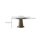 Kitchen Stone Round Dining Table Dining Room Pedestal Dinner Table Clearhalo 'Dining Tables & Seating' 'Dining Tables' 'dining_table' 'furn' 'furn_dining_table' 'Furniture' 'Kitchen & Dining Furniture' 1200x1200_abfa9525-aa35-499e-a38c-062bc68f1ec6