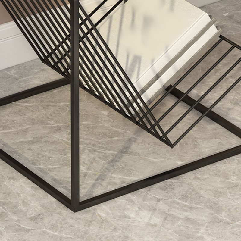 Métal 20 pouces h lit nightand ouvert Storage Iron Modern Night Table