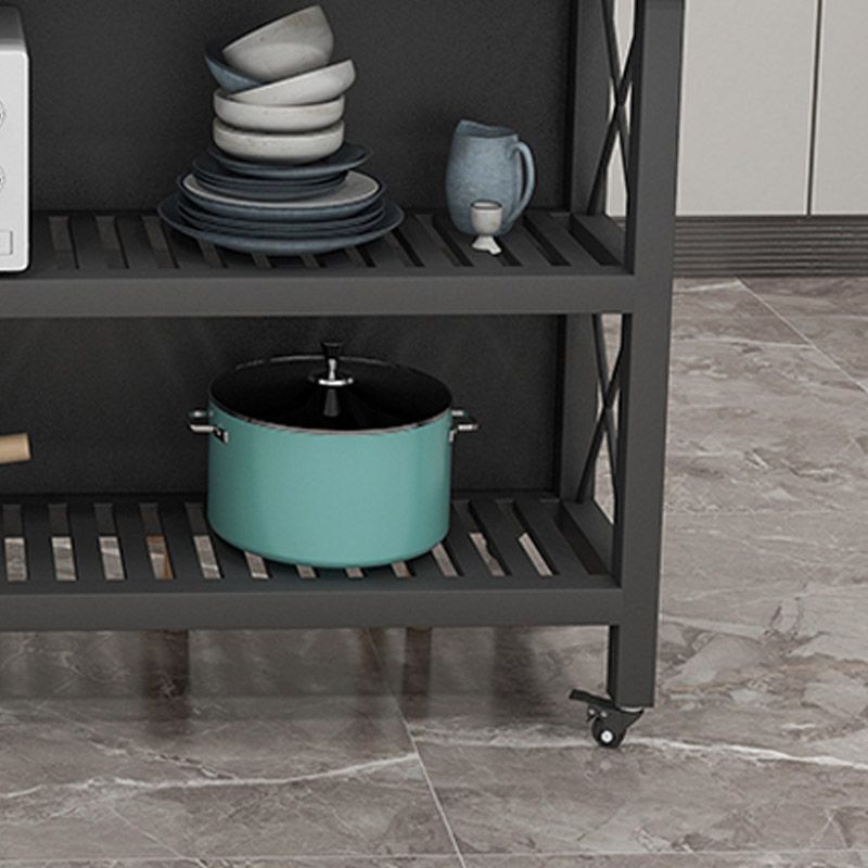 Tavolo da pranzo a base di pranzo moderna moderna per cucina moderna tavola di preparazione di stoccaggio aperto