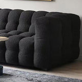 Salle contemporain bras carré dos étalon siège standard