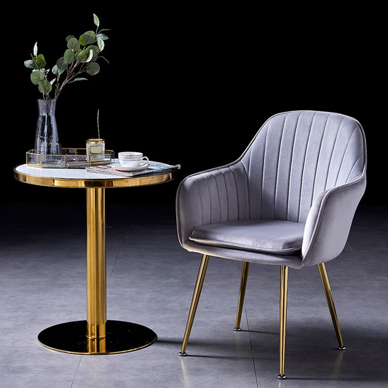 23.6"Wide Solid Color Armchair with Basic Four Legs for Bedroom Clearhalo 'Accent Chairs' 'accent_chairs' 'Chairs & Seating' 'furn' 'furn_accent_chairs' 'Furniture' 'furniture_accent_chairs' 'Living Room Furniture' 1200x1200_ac048625-6eec-48c6-afd6-967b27ca1959