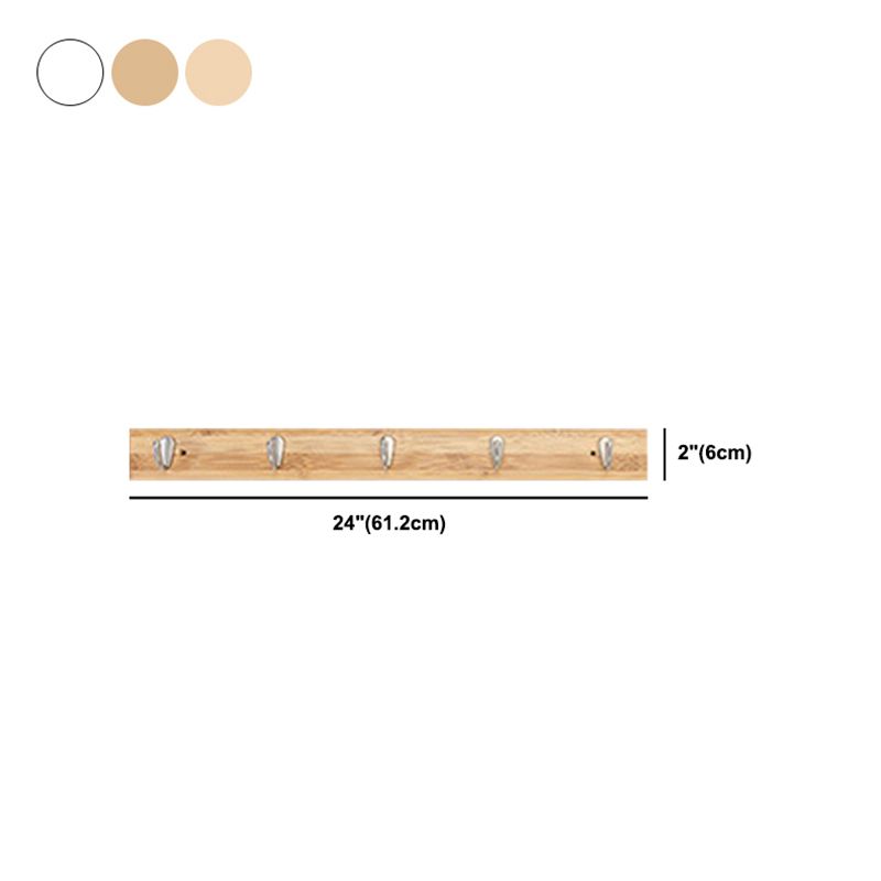 Moderne Holzkleiderbügel mit wand montierten Haken Hallbaumattrack