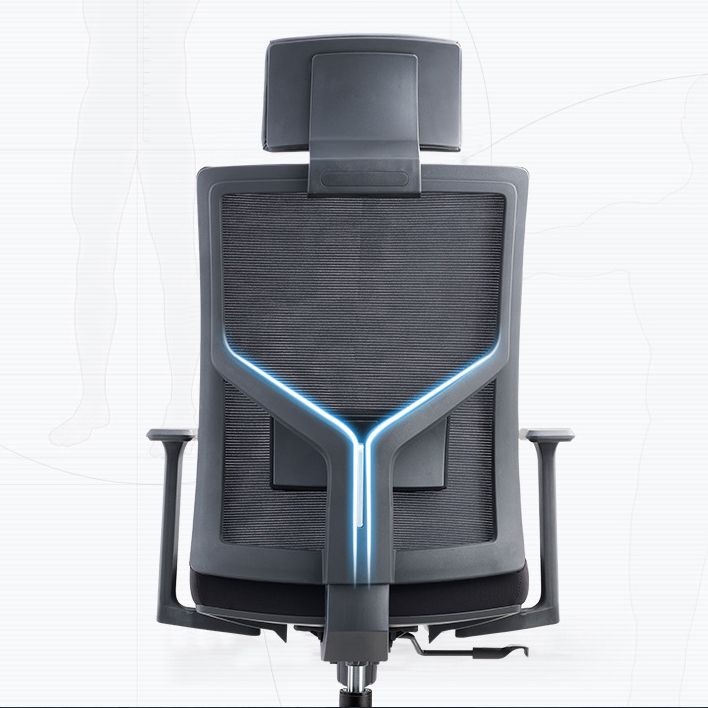 Contemporary Office Chair Mesh Computer Chair Ergonomic High Back Task Chair Clearhalo 'furn' 'furn_office_chair' 'Furniture' 'Office Chairs' 'Office Furniture' 'office_chair' 1200x1200_ac063d95-5e53-4561-8818-436c26e07b36