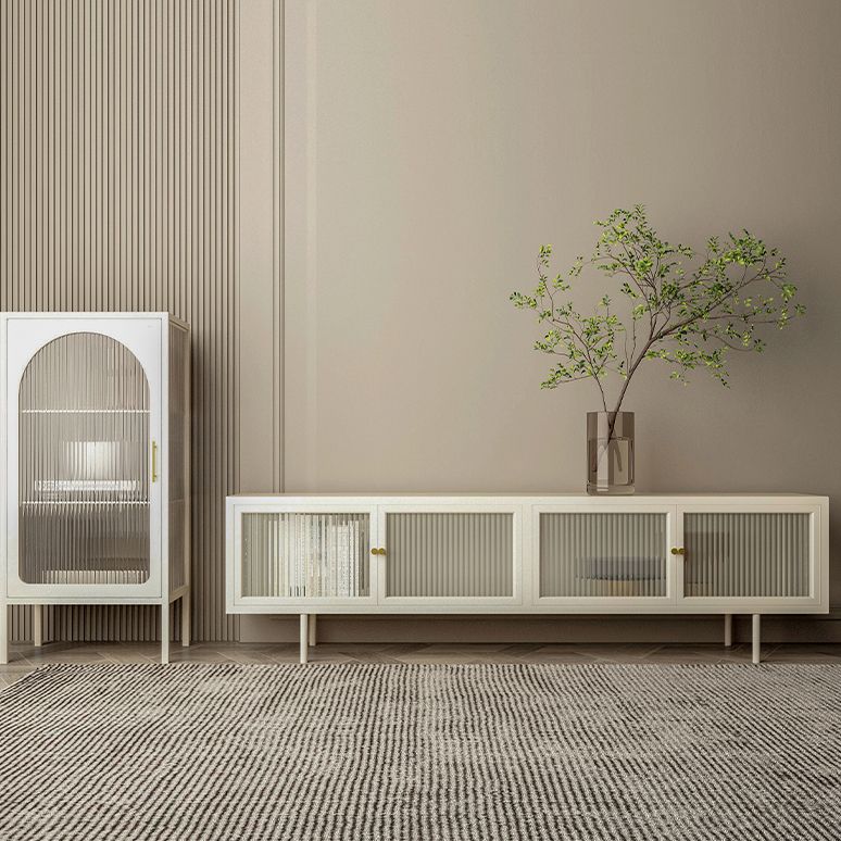 Metal Enclosed TV Storage Industrial Home TV Cabinet with Glass Doors Clearhalo 'furn' 'furn_tv_stands_entertainment_centers' 'Furniture' 'Living Room Furniture' 'TV Stands & Entertainment Centers' 'TV Stands & Media Storage Furniture' 'tv_stands_entertainment_centers' 1200x1200_ac08a582-aab0-4b16-a704-6b58b1234300