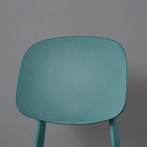 Modern Kitchen Dining Side Chair Plastic Opening Back Dining Side Chair Clearhalo ' kitchen&dining_furn' 'Dining Chairs' 'Dining Tables & Seating' 'dining_chair' 'furn' 'furn_dining_chair' 'Furniture' 'furniture_dining_chair' 'Kitchen & Dining Furniture' 'kitchen' 1200x1200_ac08c72b-4cd2-4a1b-9ea1-540cc44f9642