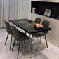 Rectangle Wood Top Dining Table Acrylic Base Modern Dining Table for Living Room Clearhalo 'Dining Tables & Seating' 'Dining Tables' 'dining_table' 'furn' 'furn_dining_table' 'Furniture' 'furniture_dining_table' 'Kitchen & Dining Furniture' 'kitchen' 'kitchen_dining_table' 1200x1200_ac0927dc-04d7-4340-b152-9693673c1003