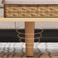Rectangle Wood Coffee Table 4 Legs Single Coffee Table with Drawer Clearhalo 'Coffee & Accent Tables' 'Coffee Tables' 'coffee_tables' 'furn' 'furn_coffee_tables' 'Furniture' 'Living Room Furniture' 1200x1200_ac09aae9-35b3-4477-b776-635b4b5d8b16