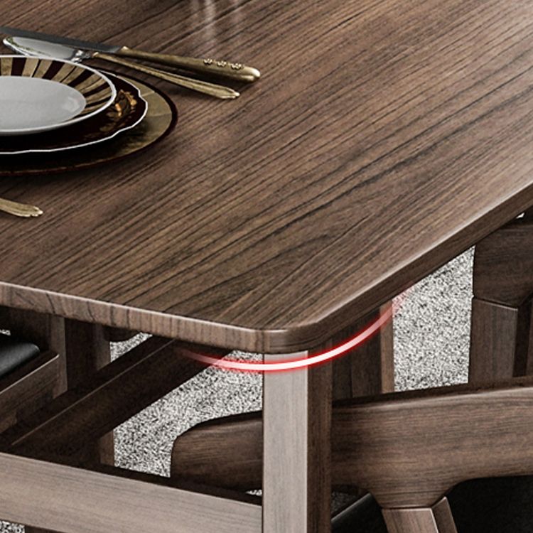 1/5/7 Pcs Ash Wood Modern Dining Set with Rectangle Table and Wooden Chairs Dinette Set Clearhalo 'Dining Room Sets' 'Dining Tables & Seating' 'dining_room_set' 'furn' 'furn_dining_room_set' 'Furniture' 'furniture_dining_room_set' 'Kitchen & Dining Furniture' 'kitchen&dining_furn' 'kitchen' 1200x1200_ac0c4097-0b5e-459d-9031-6153fe9a4dc8