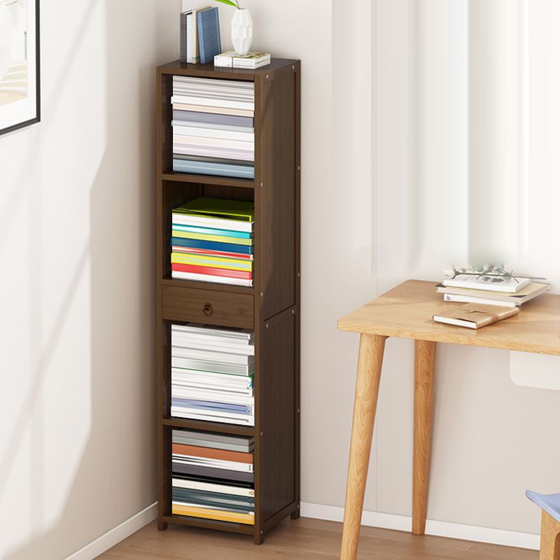 Modern Wooden Accent Chest Living Room Chest with Shelves in Dark Brone Clearhalo 'Cabinets & Chests' 'cabinets_chests' 'furn' 'furn_cabinets_chests' 'Furniture' 'Living Room Furniture' 1200x1200_ac0dcc5b-553d-4681-84fe-92aaa57f05fa