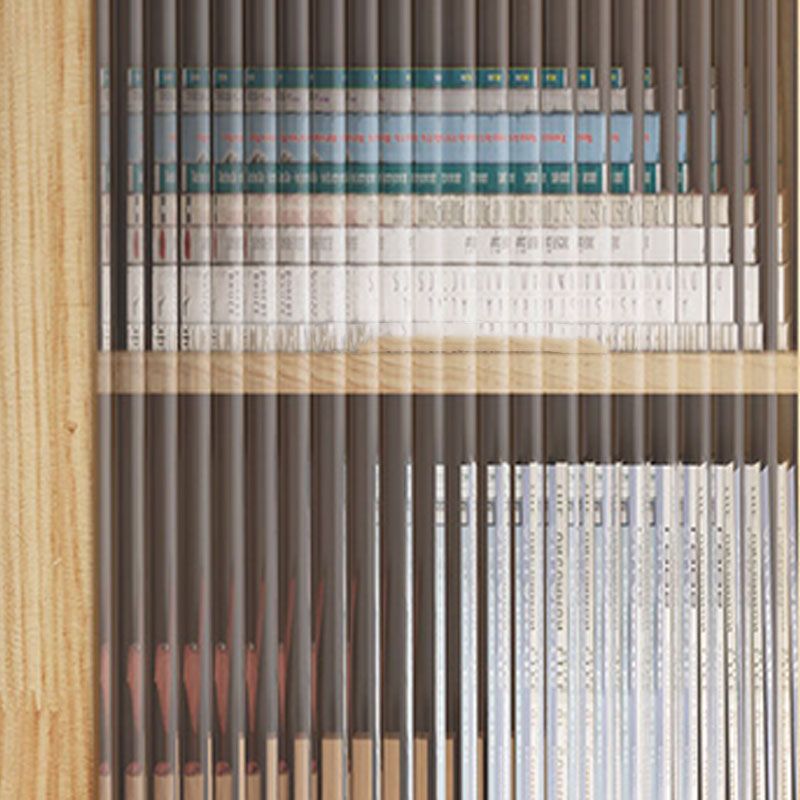 Rubberwood glazen deur accentkast 2 - lade 19,7 "W zijkast