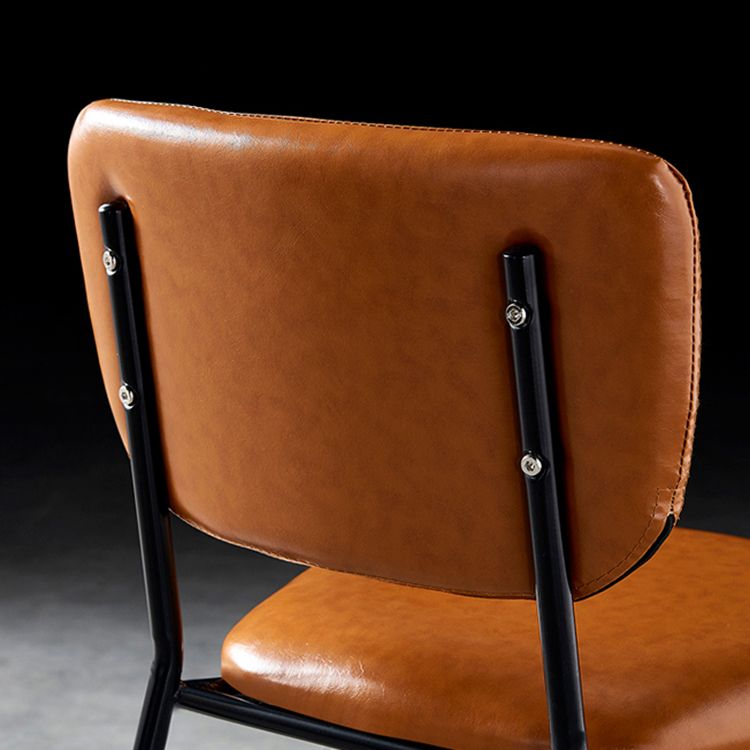 Scandinavian Style Metal Chair Set Kitchen Open Back Stackable Side Chairs Clearhalo ' kitchen&dining_furn' 'Dining Chairs' 'Dining Tables & Seating' 'dining_chair' 'furn' 'furn_dining_chair' 'Furniture' 'furniture_dining_chair' 'Kitchen & Dining Furniture' 'kitchen' 1200x1200_ac18f4bf-da74-4292-8f3b-b69b2c545a73