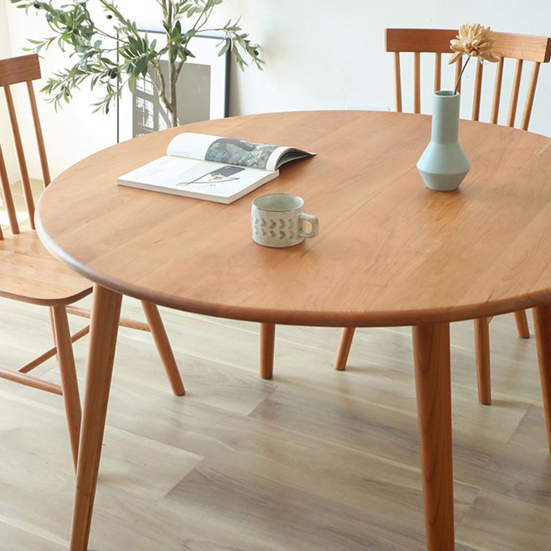 Diner Keukentafel Eetkamer Ronde massief houten eettafel