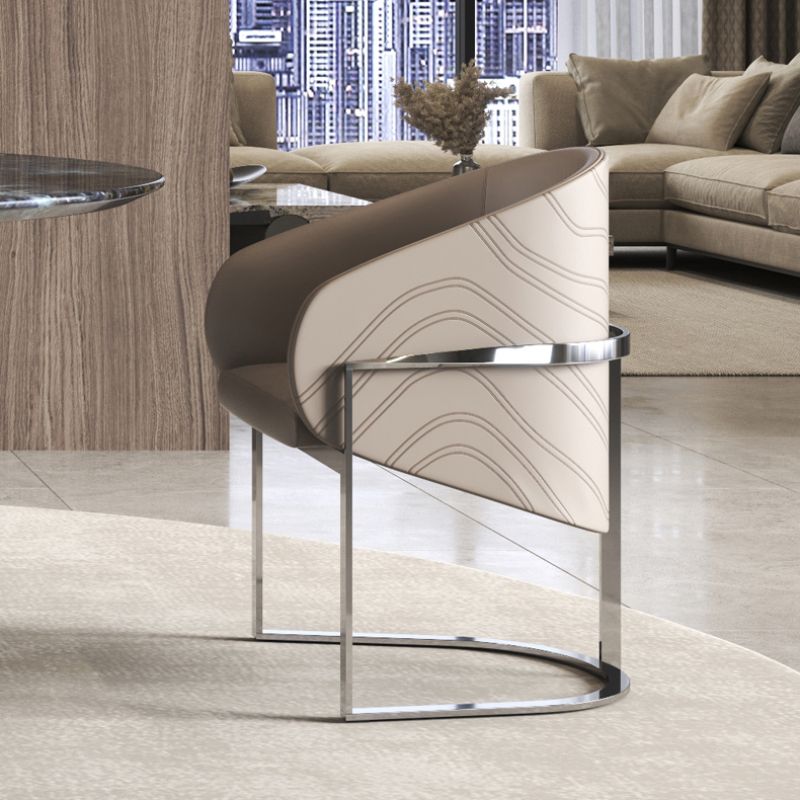 1/4/7 Pieces Stone Top Stainless Steel Base Dining Set for Home Clearhalo 'Dining Room Sets' 'Dining Tables & Seating' 'dining_room_set' 'furn' 'furn_dining_room_set' 'Furniture' 'Kitchen & Dining Furniture' 1200x1200_ac24b5f8-7c46-49b4-8b44-28abb8ae75a4