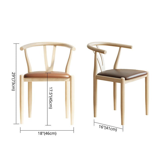 Nordic Style Metal Dining Arm Chair PU Leather Dining Chairs for Home Use Clearhalo ' kitchen&dining_furn' 'Dining Chairs' 'Dining Tables & Seating' 'dining_chair' 'Furniture' 'furniture_dining_chair' 'Kitchen & Dining Furniture' 'kitchen' 1200x1200_ac28fe38-c3d1-4b74-b209-c4c59df9aa3b
