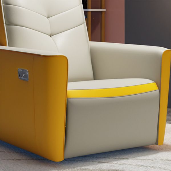 Leather Standard Recliner Modern Simple Home Single Recliner