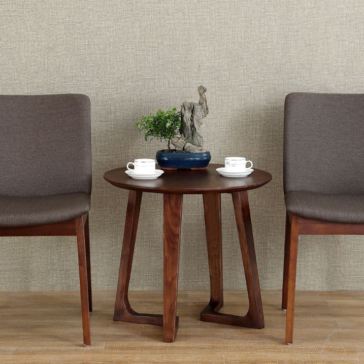 Round Casual Dining Table Wood Color Fixed Table with Ashwood Solid Wood Clearhalo ' dining_table' 'Dining Tables & Seating' 'Dining Tables' 'furn' 'furn_dining_table' 'Furniture' 'furniture_dining_table' 'Kitchen & Dining Furniture' 'kitchen&dining_furn' 'kitchen' 'kitchen_dining_table' 1200x1200_ac2cf74e-d2b6-4d62-b5da-13fd36638e37