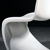 Nordic Style Armless Solid Back Chair Plastic Side Chair for Home Clearhalo 'Dining Chairs' 'Dining Tables & Seating' 'dining_chair' 'Furniture' 'furniture_dining_chair' 'Kitchen & Dining Furniture' 1200x1200_ac2dc498-8dc4-4b06-a4d6-02340c83cf01