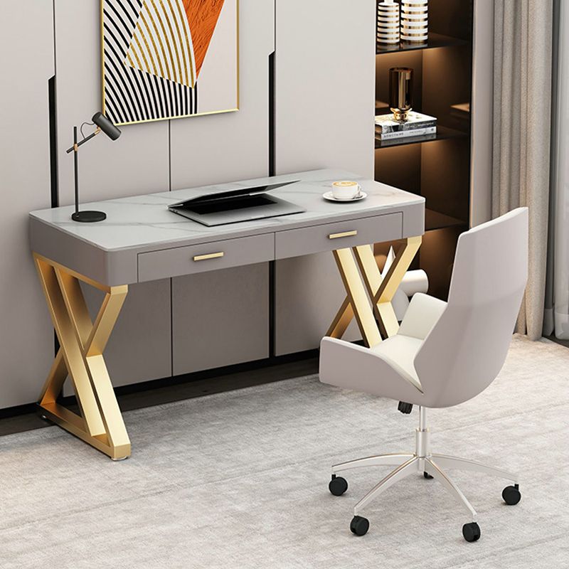 Escritorio de oficina rectangular glamor