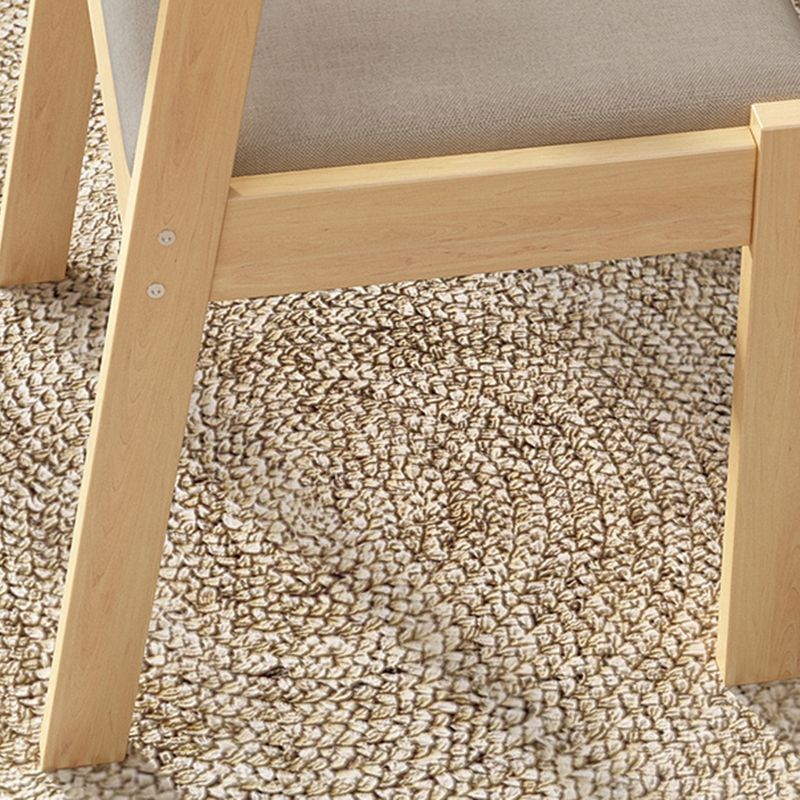 19.68" L x 19.68" W x 28.74" H Linen Arm Chair Accent Armchair for Living Room Clearhalo 'Accent Chairs' 'accent_chairs' 'Chairs & Seating' 'furn' 'furn_accent_chairs' 'Furniture' 'Living Room Furniture' 1200x1200_ac30f31a-b186-4b92-8541-feedcb7ee5a5