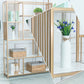 70,9 "H glam metal bookshelf oro etagere scaffale per sala studio