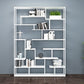 Metal Open Etagere Bookshelf Vertical Urban Bookcase for Living Room Clearhalo 'Bookcases' 'furn' 'furn_bookcases' 'Furniture' 'furniture_bookcases' 'Office Furniture' 1200x1200_ac34fd1d-c29e-4883-8f30-ed57002bc872