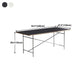 Rectangle Shape Dining Table Solid Wood Table Luxury Style with Sled Base Clearhalo ' dining_table' 'Dining Tables & Seating' 'Dining Tables' 'furn' 'furn_dining_table' 'Furniture' 'furniture_dining_table' 'Kitchen & Dining Furniture' 'kitchen&dining_furn' 'kitchen' 'kitchen_dining_table' 1200x1200_ac35e549-8bf0-4b5a-9db2-564857a8dab7