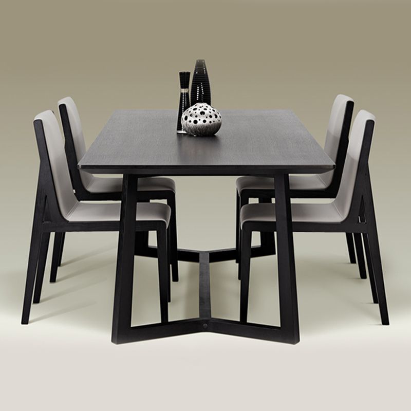 Modern Wood Glam Dining Chair Side Open Back Chair for Kitchen Clearhalo 'Dining Chairs' 'Dining Tables & Seating' 'dining_chair' 'furn' 'furn_dining_chair' 'Furniture' 'Kitchen & Dining Furniture' 1200x1200_ac3bf7b2-ef59-43dd-9002-6e82f2542468