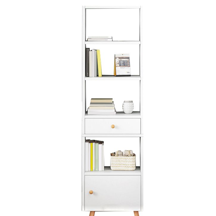 Libreria aperta in legno moderno libreria per angolo di casa minimalista moderna