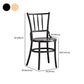 Contemporary Indoor Dining Side Chair Solid Wood Frame Side Chair