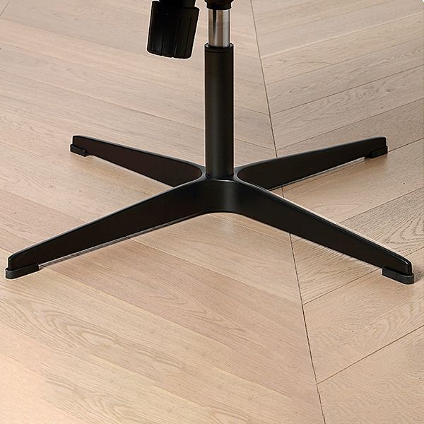 Silla de oficina contemporánea silla ejecutiva tapizada de altura ajustable