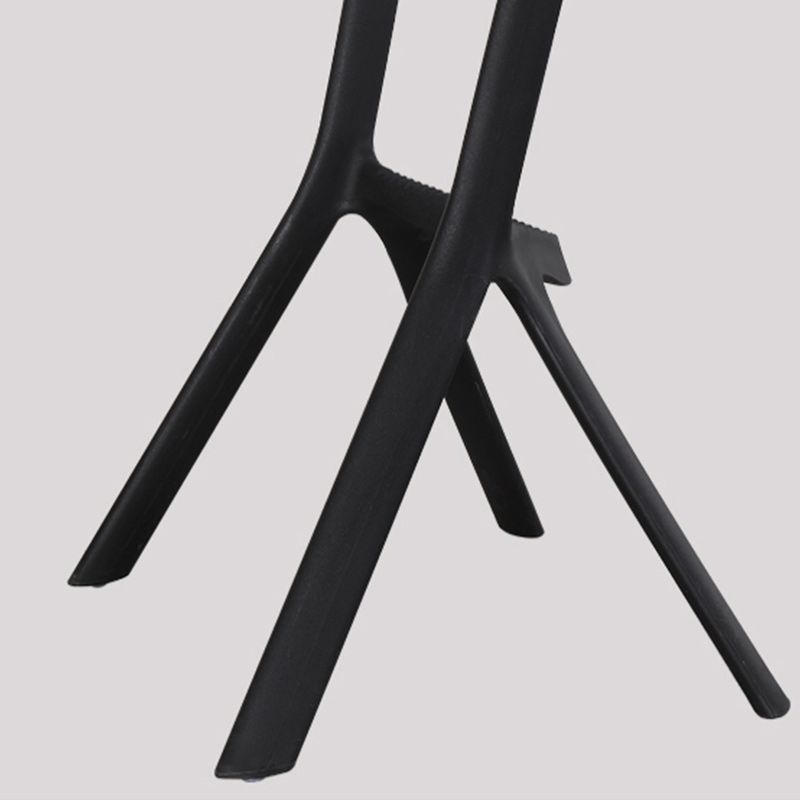 Nordic Stackable Bar-stool Plastic Counter Bar Stool for Home Clearhalo 'Bar Furniture' 'Bar Stools' 'bar_stools' 'furn' 'furn_bar_stools' 'Furniture' 'furniture_bar_stools' 'Kitchen & Dining Furniture' 1200x1200_ac3f6788-3d47-4e38-a145-9b738b44a72f