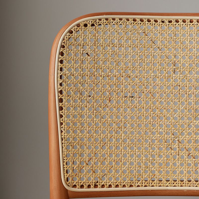 Traditional Style Dining Chair Solid Wood Cane Back Dining Room Chair Clearhalo 'Dining Chairs' 'Dining Tables & Seating' 'dining_chair' 'furn' 'furn_dining_chair' 'Furniture' 'Kitchen & Dining Furniture' 1200x1200_ac41e37f-d749-42c0-b717-9a0fef4f7624