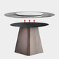 Contemporary Round Shape Dining Set Sintered Stone Top Dining Table Furniture for Restaurant Clearhalo 'Dining Room Sets' 'Dining Tables & Seating' 'dining_room_set' 'furn' 'furn_dining_room_set' 'Furniture' 'furniture_dining_room_set' 'Kitchen & Dining Furniture' 'kitchen&dining_furn' 'kitchen' 1200x1200_ac41ece6-b7db-4402-b47d-6cbb18c3e1cc