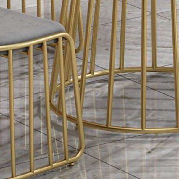 Moderna Mesa de comedor de piedra redonda de 1/5 piezas para tiendas de té de leche