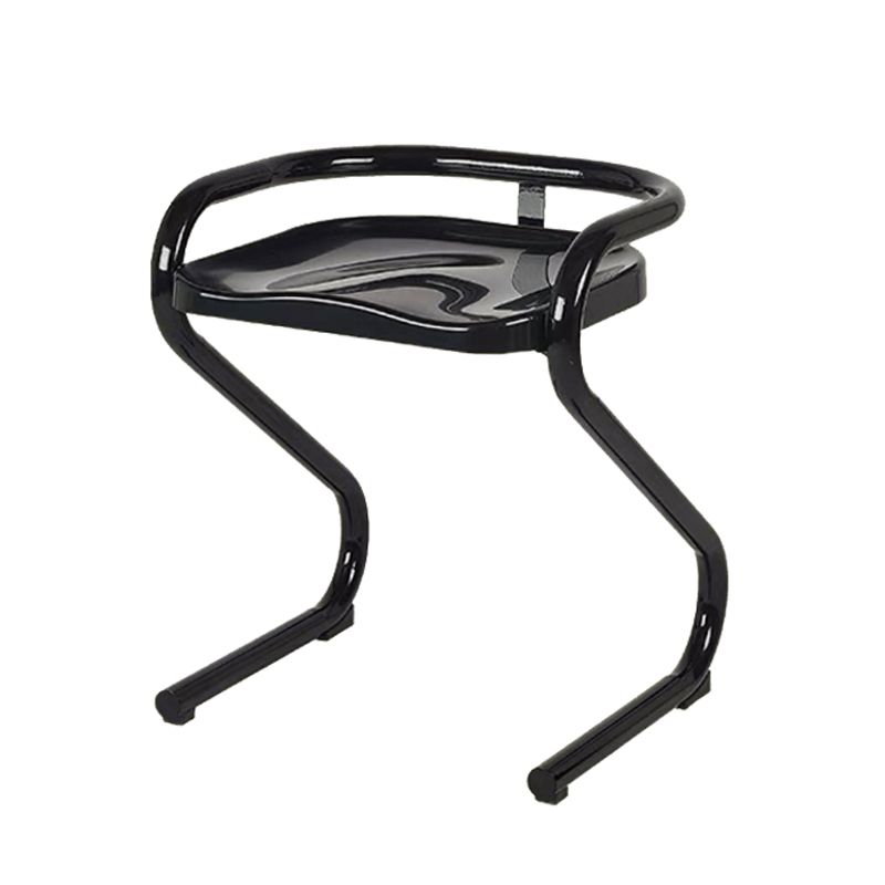 Metalen frame eetkamerstoel Moderne indoor plastic Backless Chair